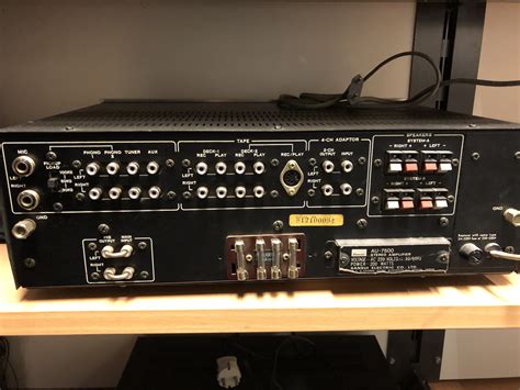 sansui au-777|au 7500.